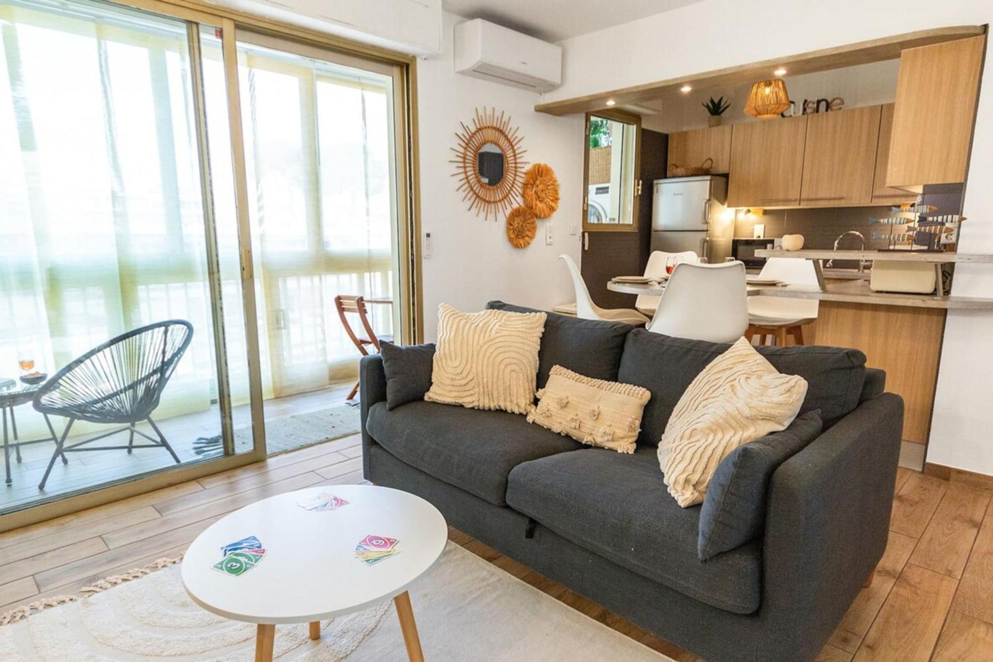 Le Pied Dans L'Eau - Calm - Sun - Seaside - Hipprodrome - Racetracks Apartment Cagnes-sur-Mer Exterior foto